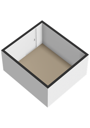 Floorplan - Schieweg 206C02, 3038 BM Rotterdam